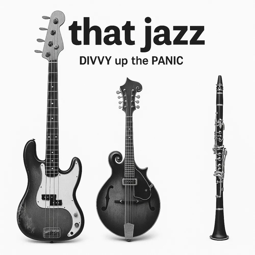 DIVVY up the PANIC — that jazz
